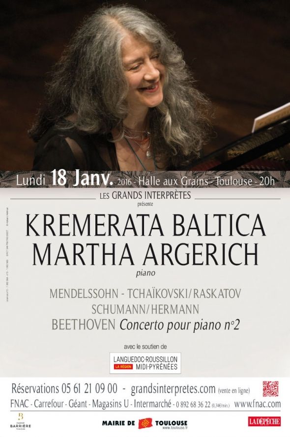 Les Grands Interprètes - Kremerata Baltica Martha Argerich