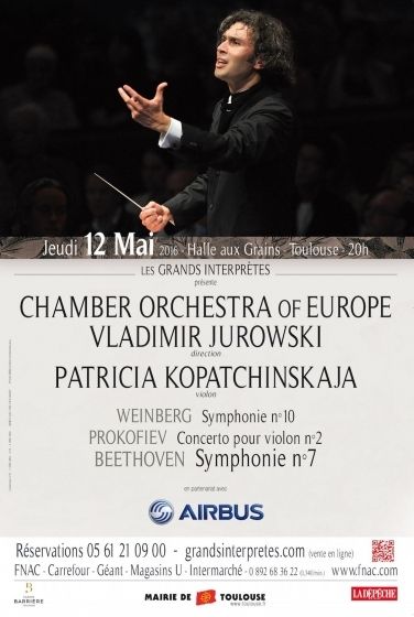 Les Grands Interprètes - Chamber orchestra of Europe Vladimir Jurowski