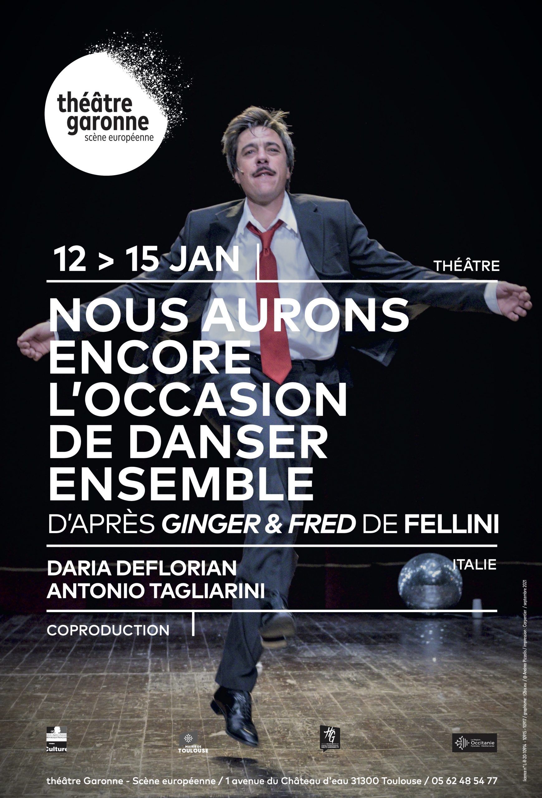 Théâtre Garonne - Nus aurons encore l'occasion de danser ensemble