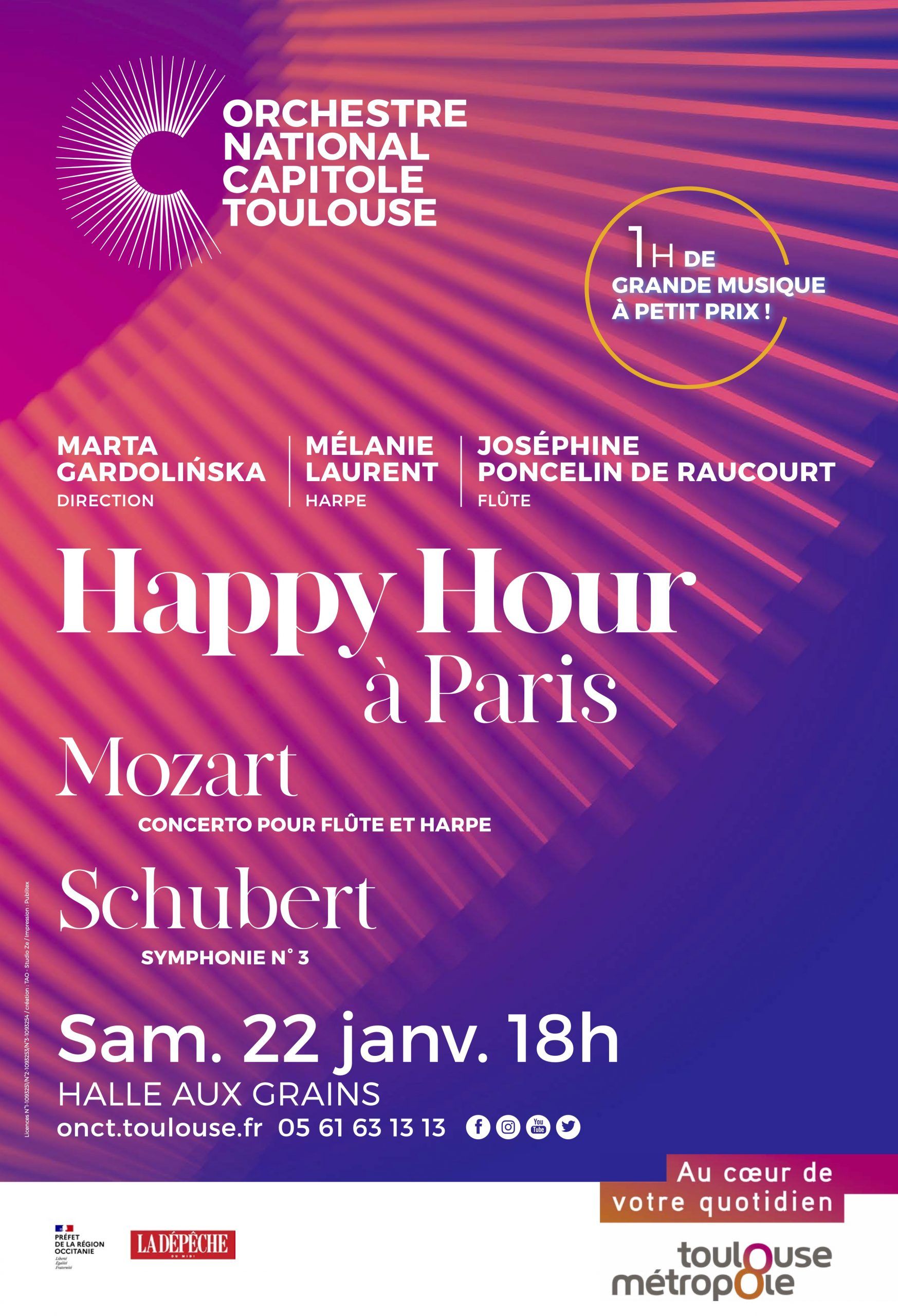 Orchestre national du Capitole - Happy Hour à Paris