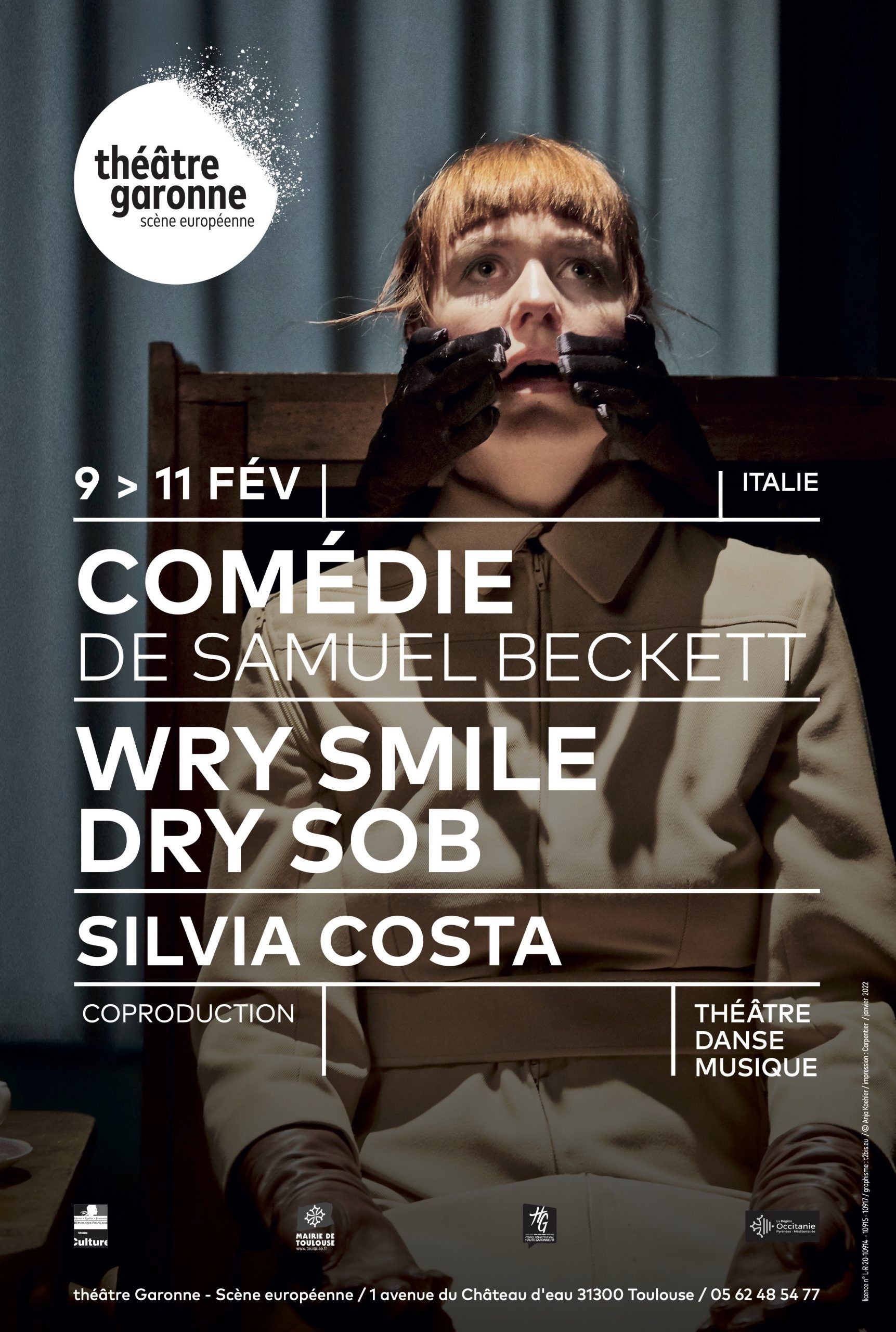 Théâtre Garonne - Comédie de Samuel Beckett