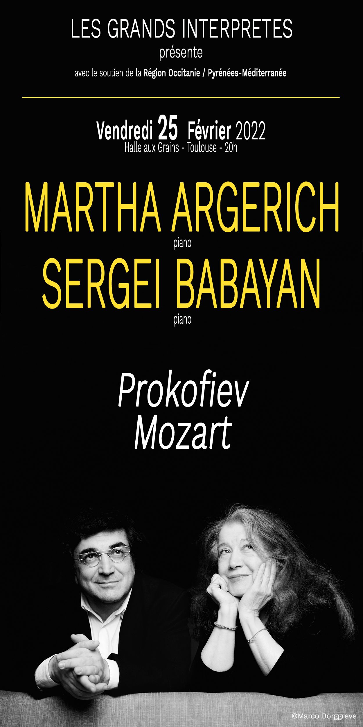 Grands Interprètes – Martha Argerich grand format