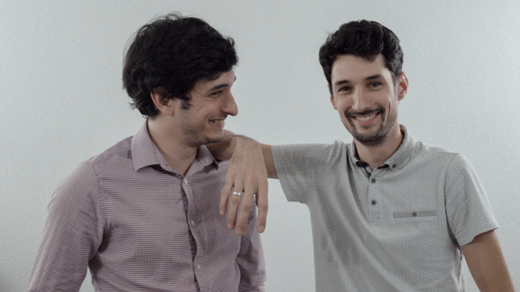 Interview avec Bastien Vidé, co-fondateur d'Aureate (à gauche)