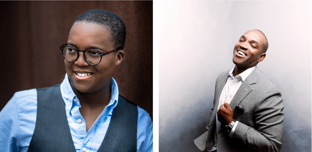 Levy Sekgapane et Lawrence Brownlee