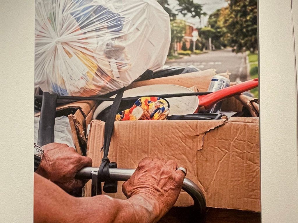 Une vingtaine d'oeuvres ont été exposées dans le cadre de l'exposition (Her)Manos.