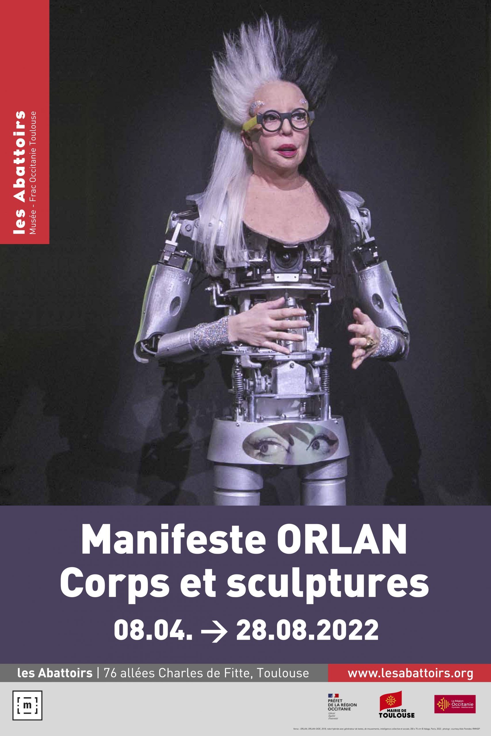 Manifeste ORLAN. Corps et sculptures - Les Abattoirs