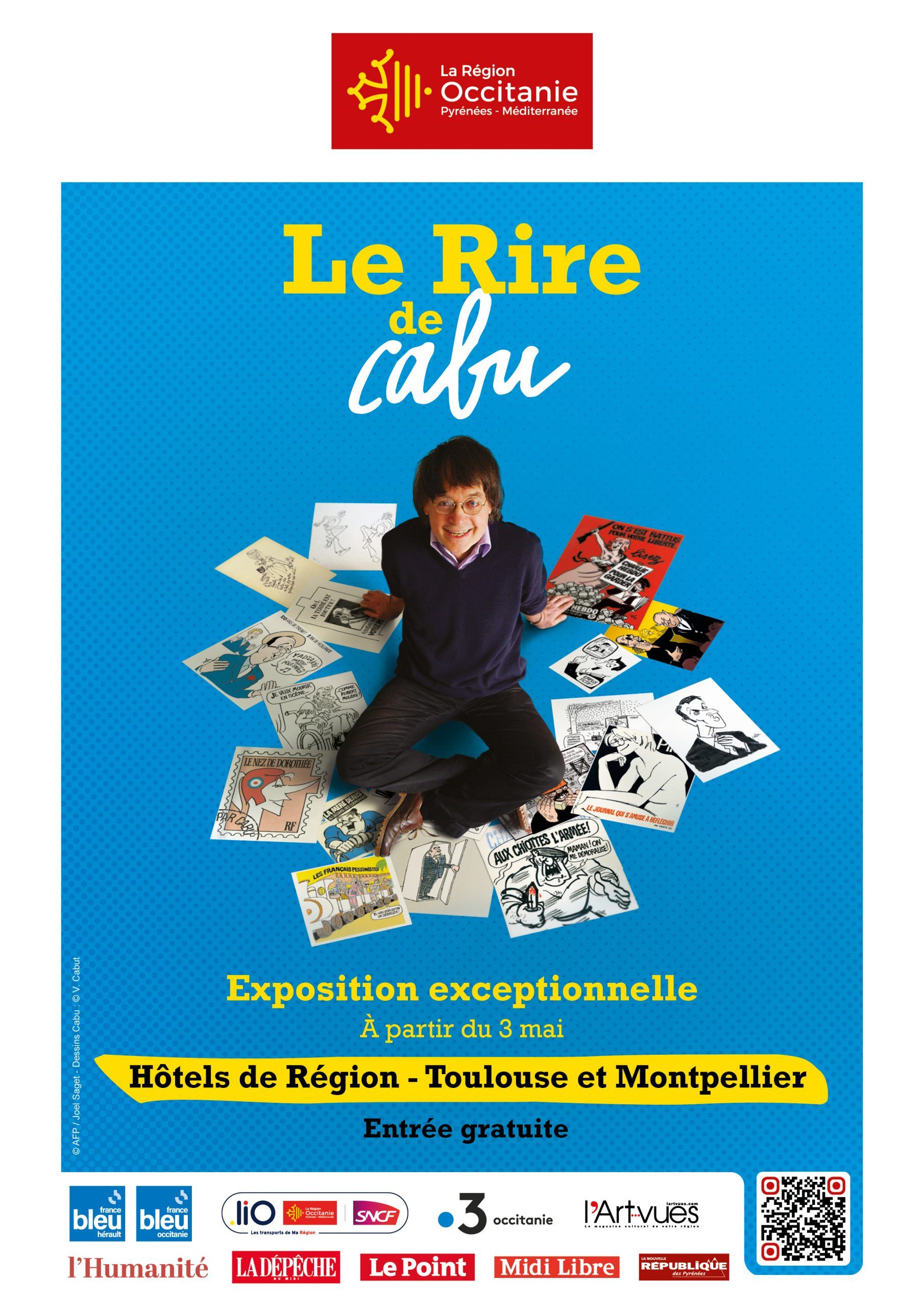 Région Occitanie - Exposition Cabu