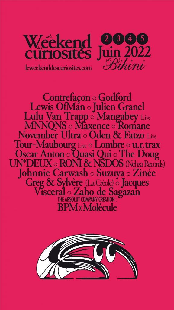 Week end des curiosités 2022