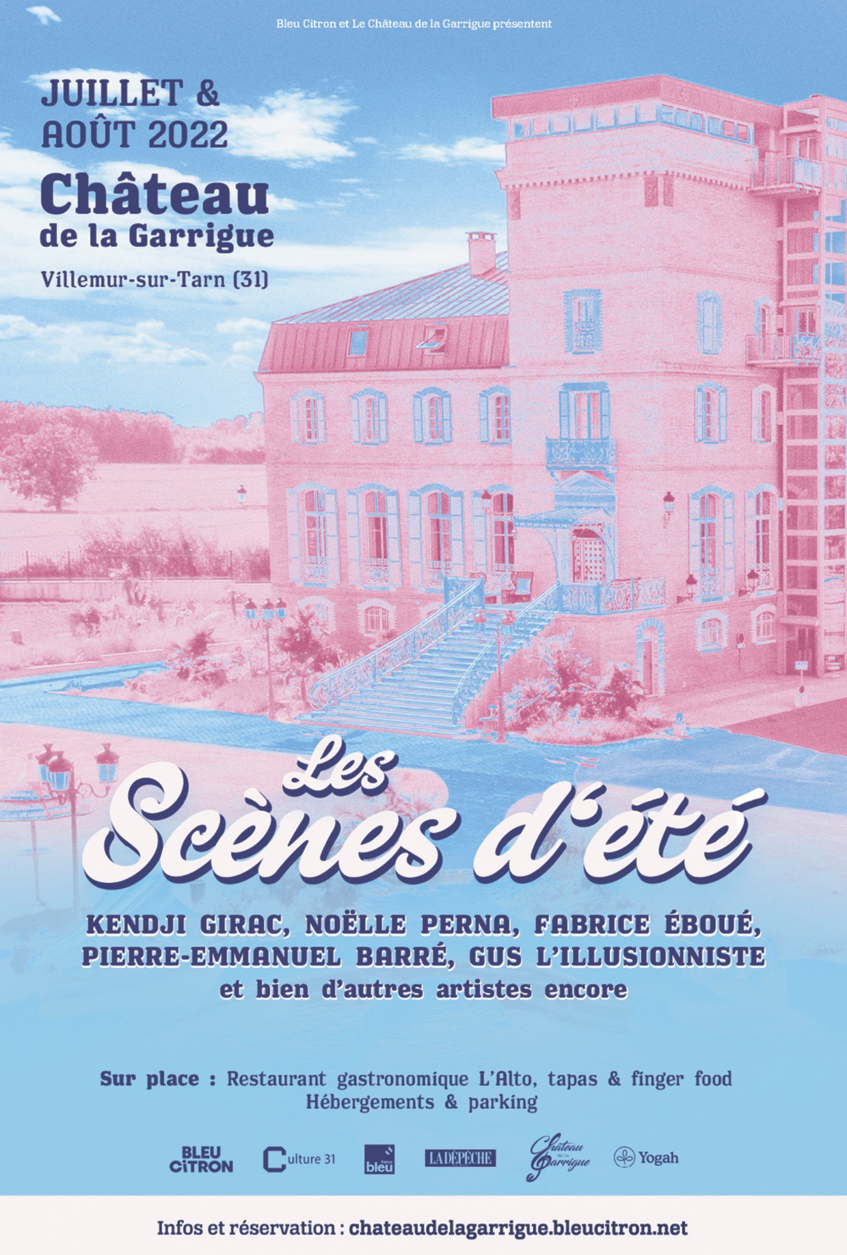 Les Scènes d’été au Château de la Garrigue