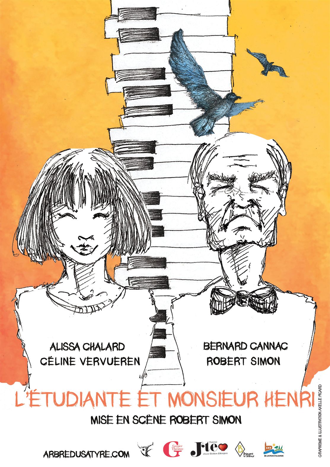 Grenier Théâtre - L'étudiante et monsieur Henri