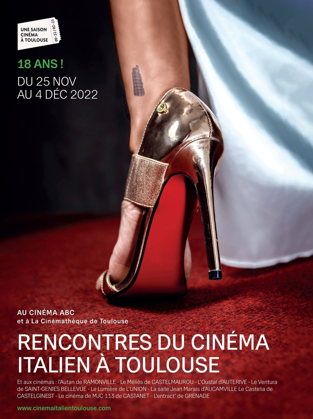 Rencontres du Cinéma Italien à Toulouse - Edition 2022
