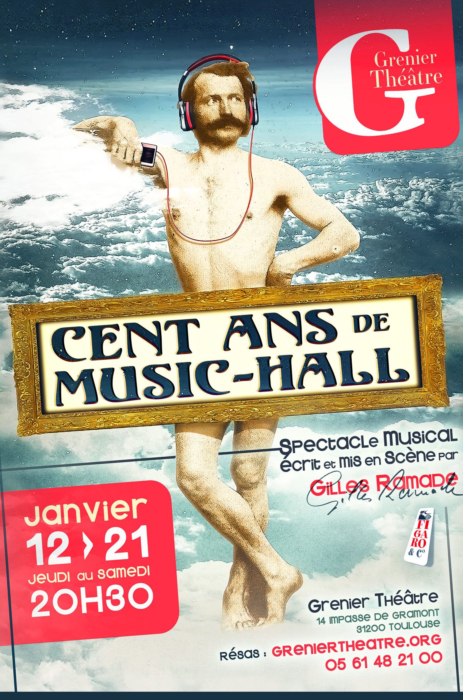 Grenier Théâtre - Cent de music hall