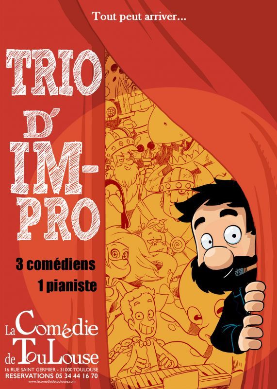Trio d'impro - La comédie de Toulouse