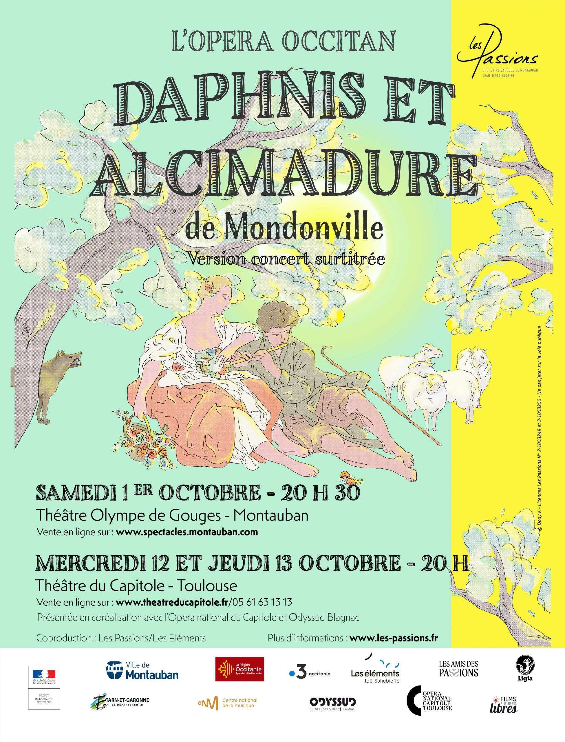 Daphnis et Alcimadure - Les Passions