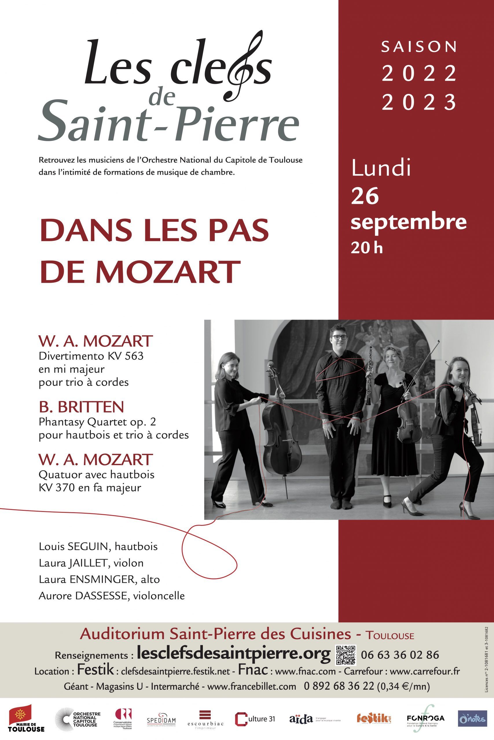 Les Clefs de Saint-Pierre - Dans les pas de Mozart