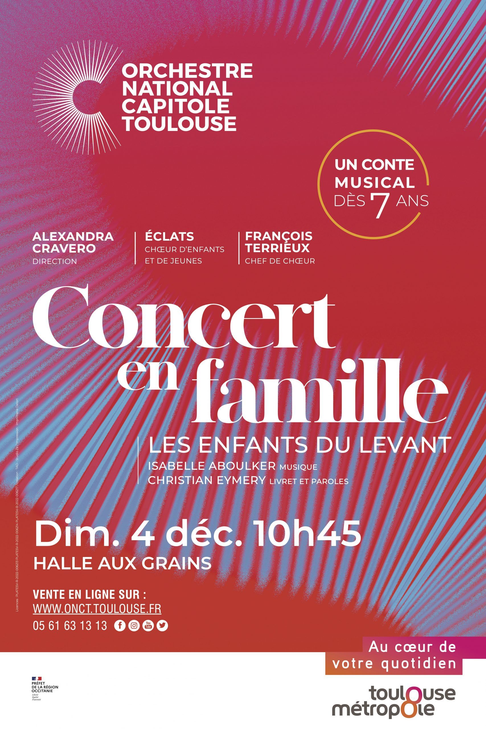 Orchestre national du Capitole - Concert en Famille
