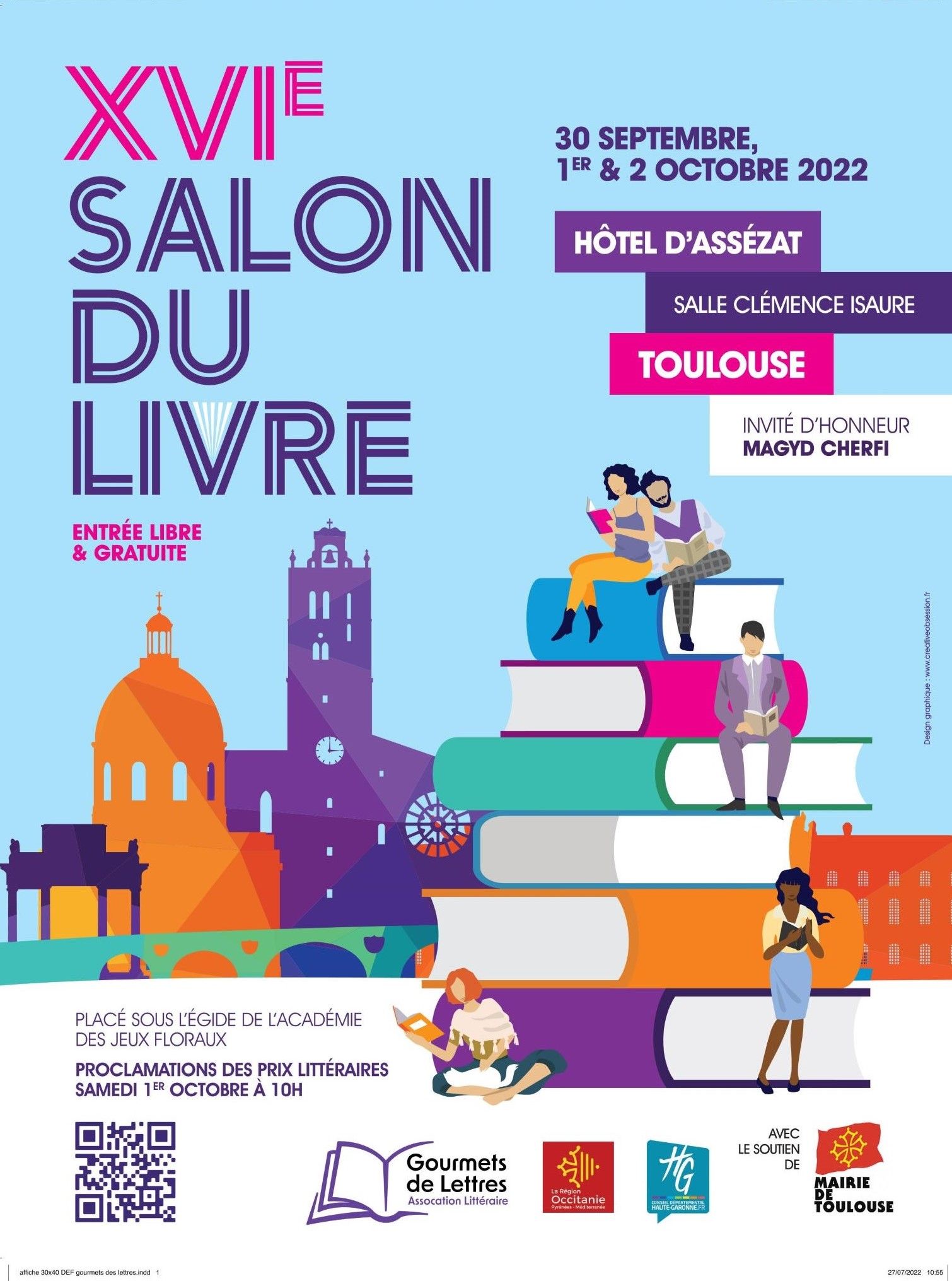 Salon du Livre Toulouse - Les Gourmets de Lettres