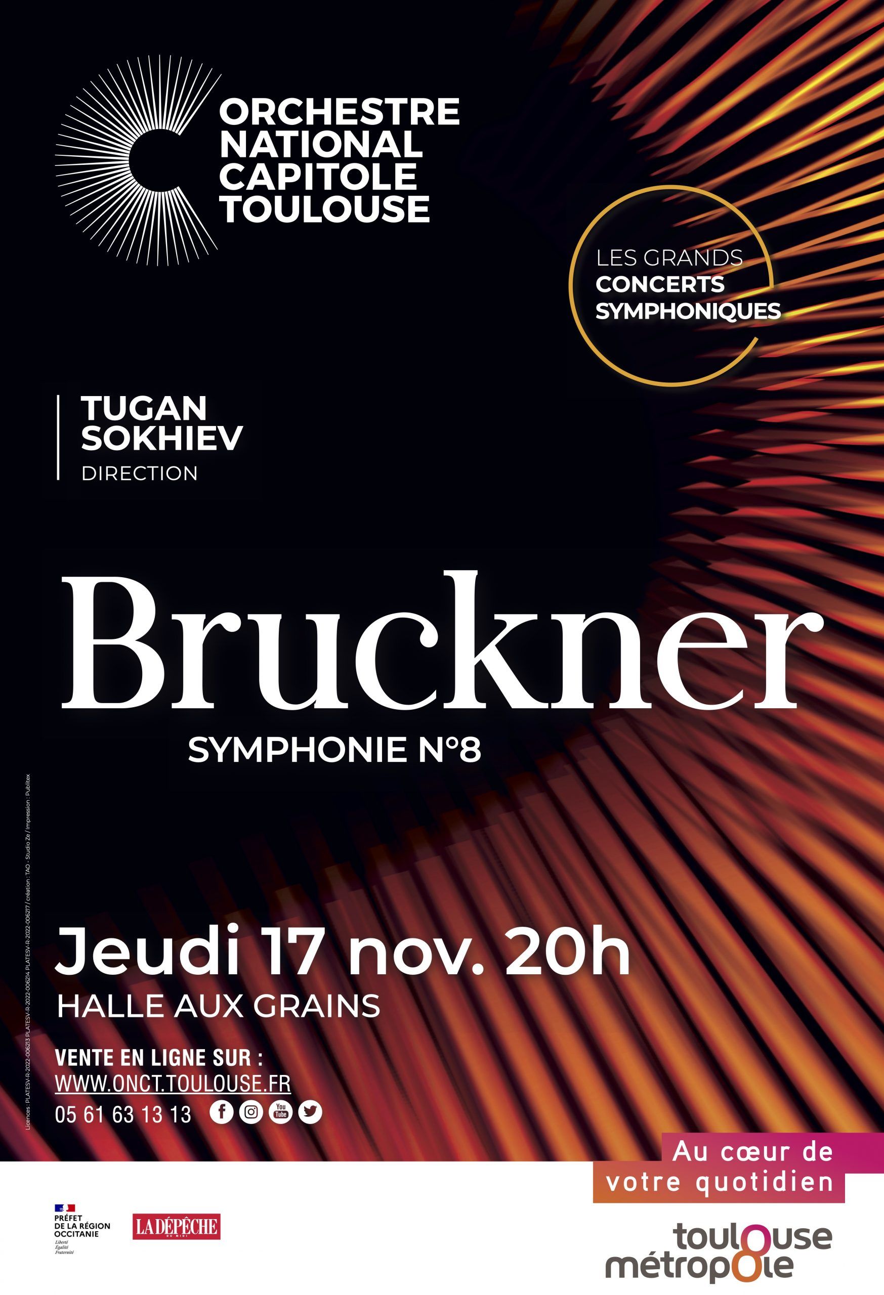 Orchestre national du Capitole - Tugan Sokhiev - Bruckner