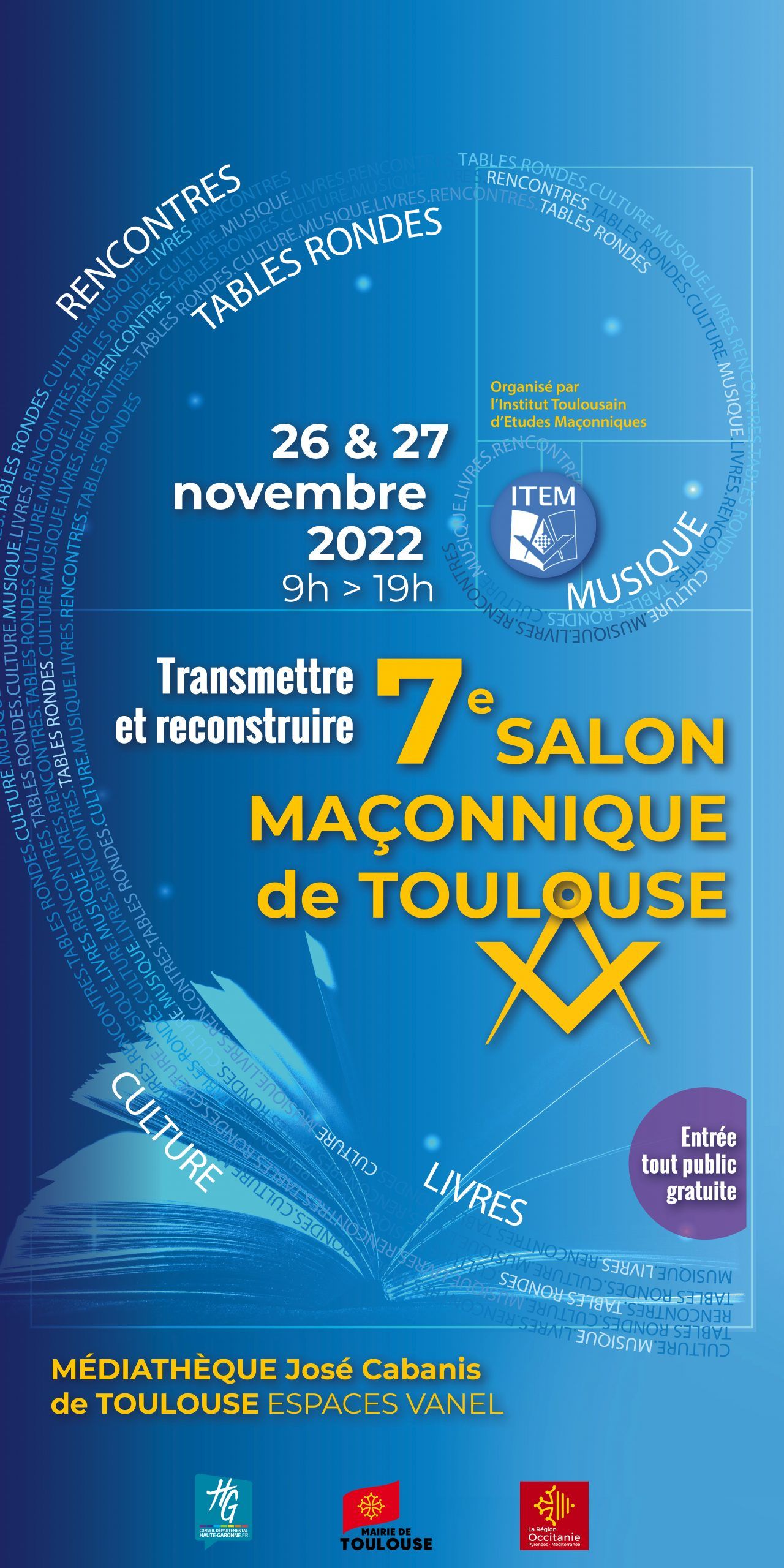 Salon Maçonnique de Toulouse – Grand format