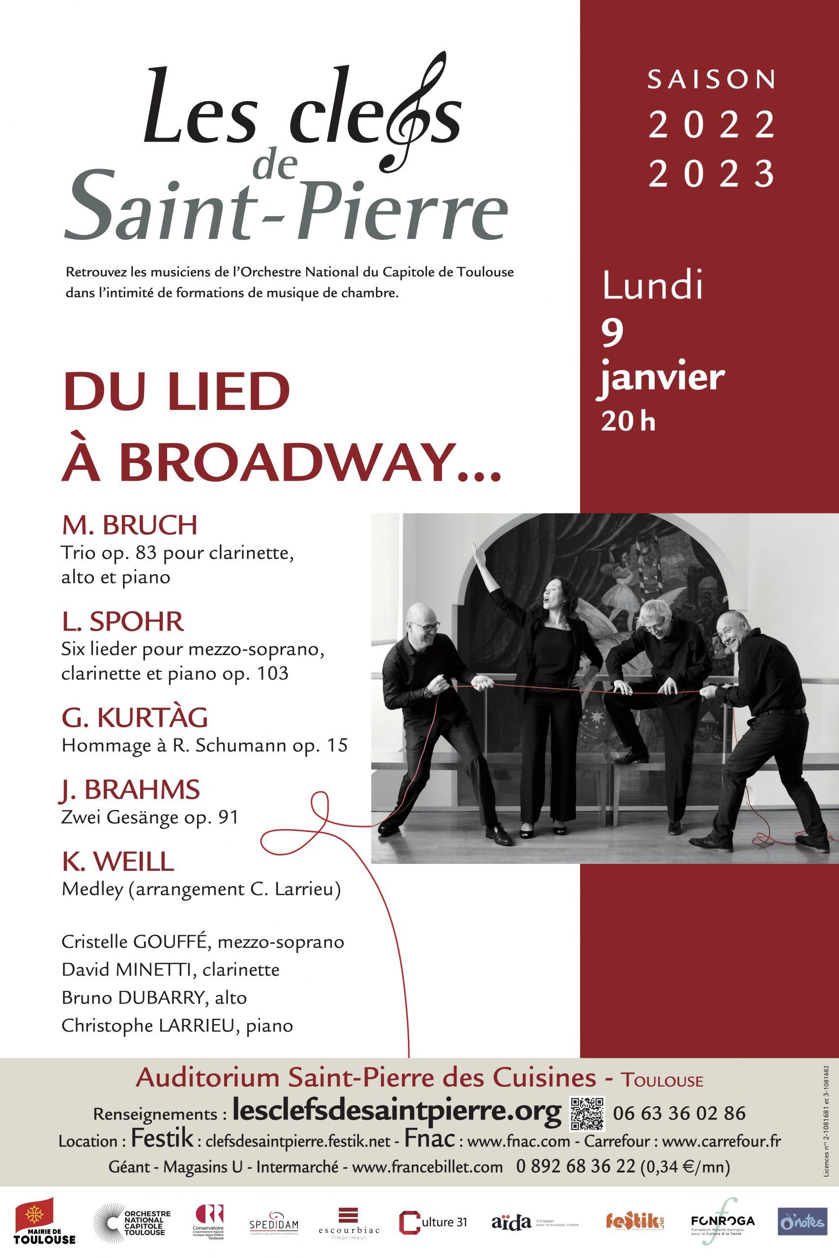 Les Clefs de Saint-Pierre - Du Lied à Broadway