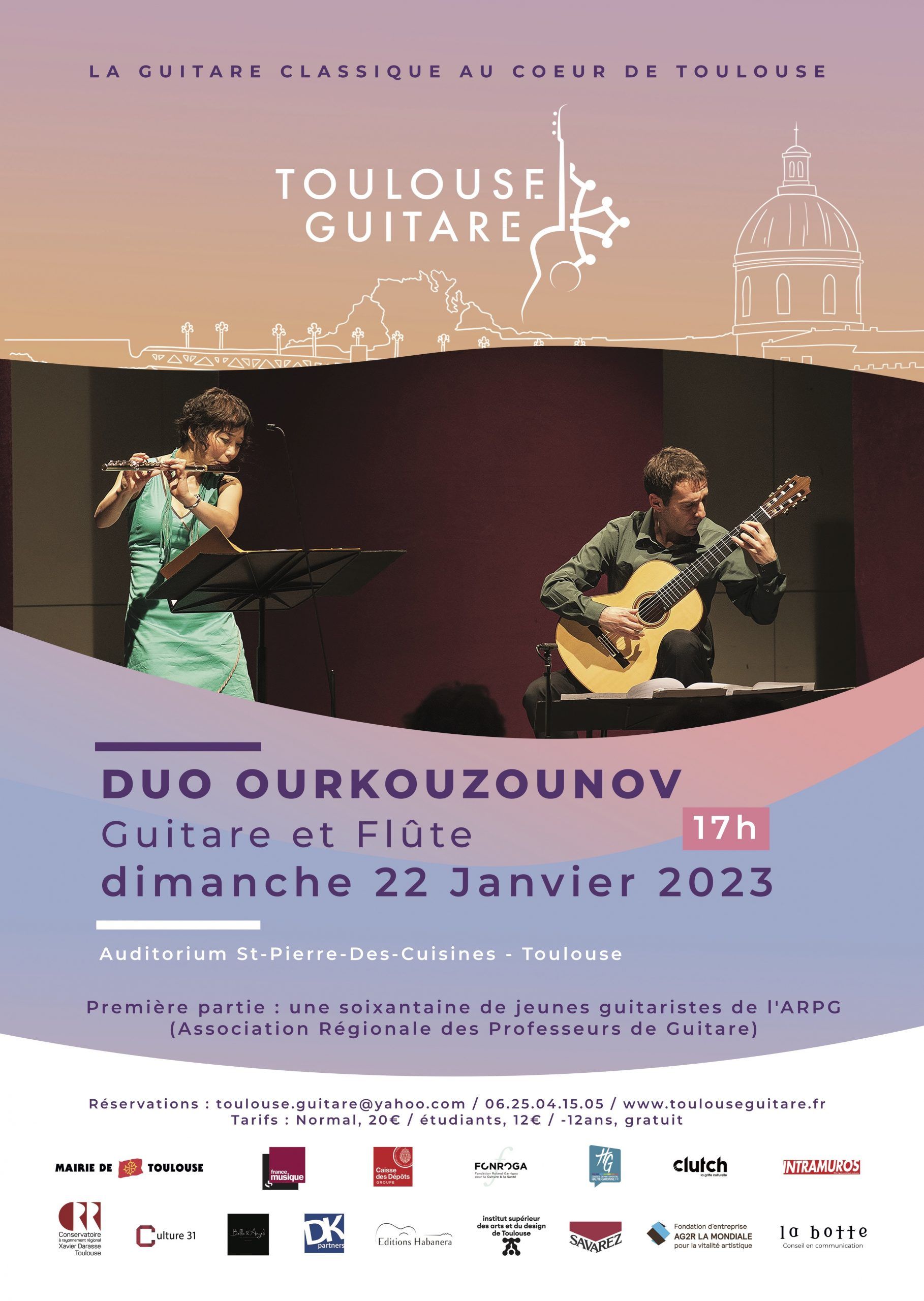 Toulouse Guitare - Duo Ourkouzounov