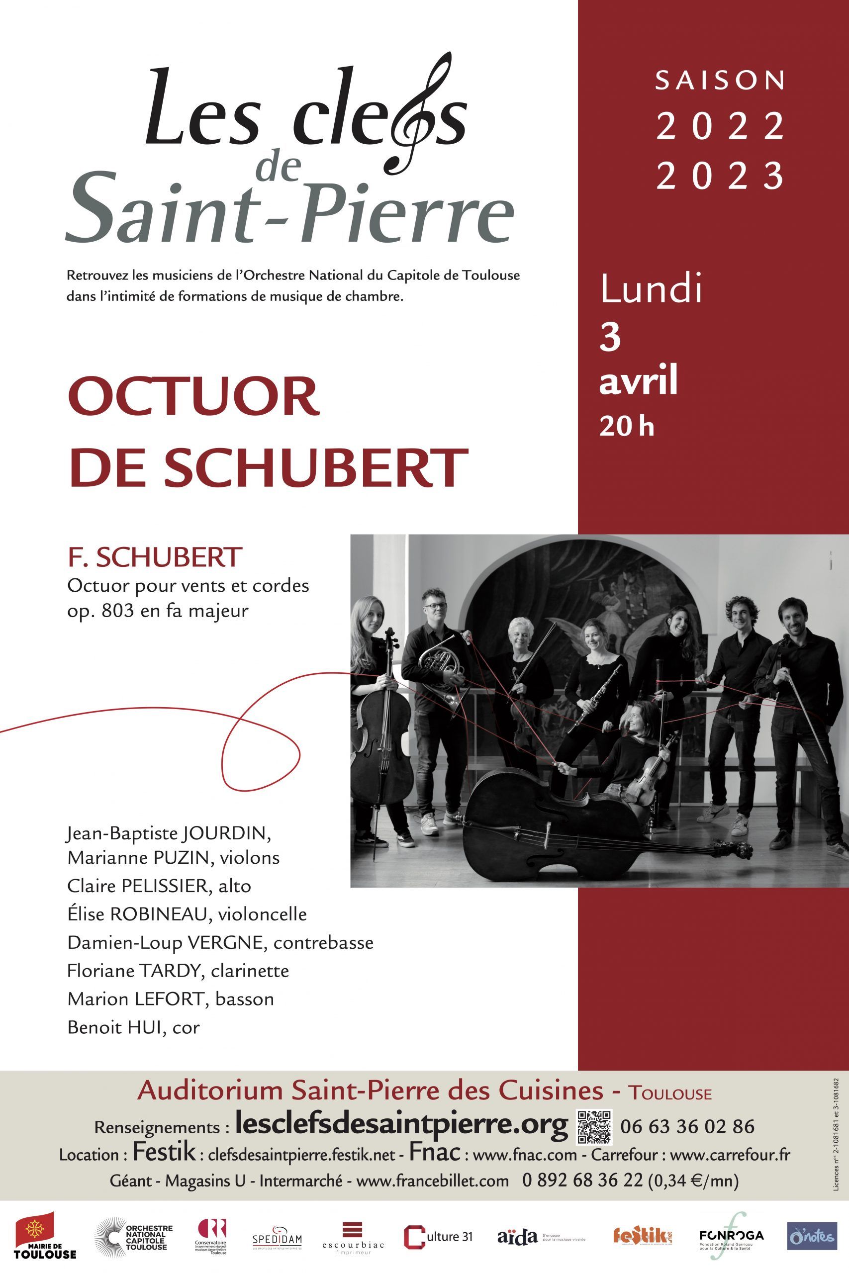 Les Clefs de Saint-Pierre - Octuor de Schubert