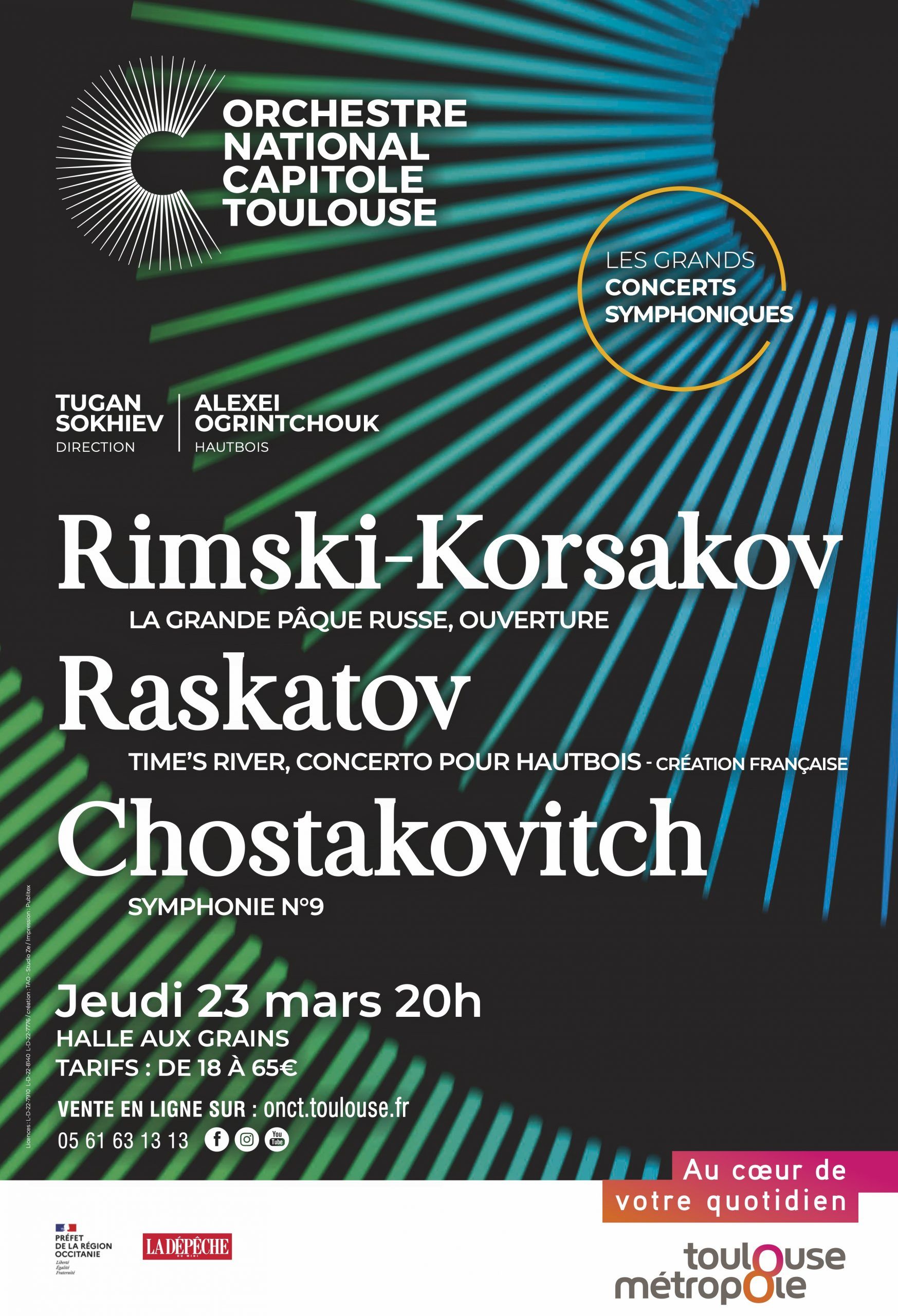 Orchestre national du Capitole - Tugan Sokhiev / Alexi Agrintchouk