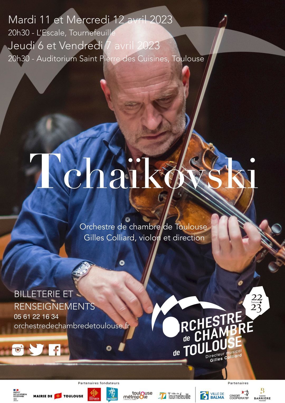 L'Escale - Orchestre de Chambre de Toulouse - Tchaikovski