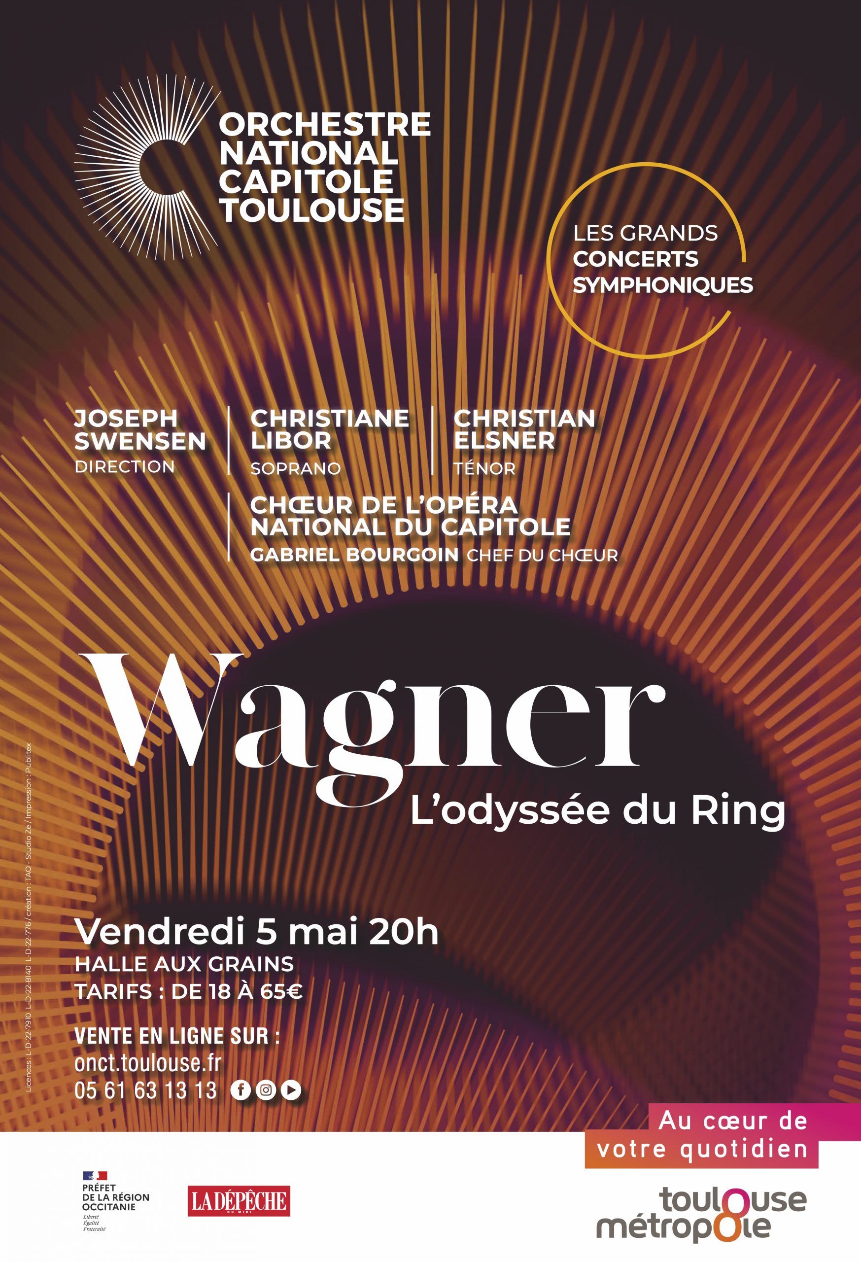 Orchestre national du Capitole - Joseph Swensen / Wagner