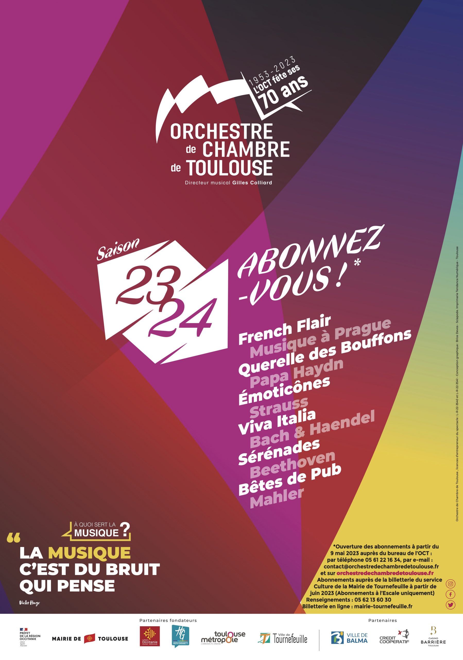 Orchestre de Chambre de Toulouse - 23/24