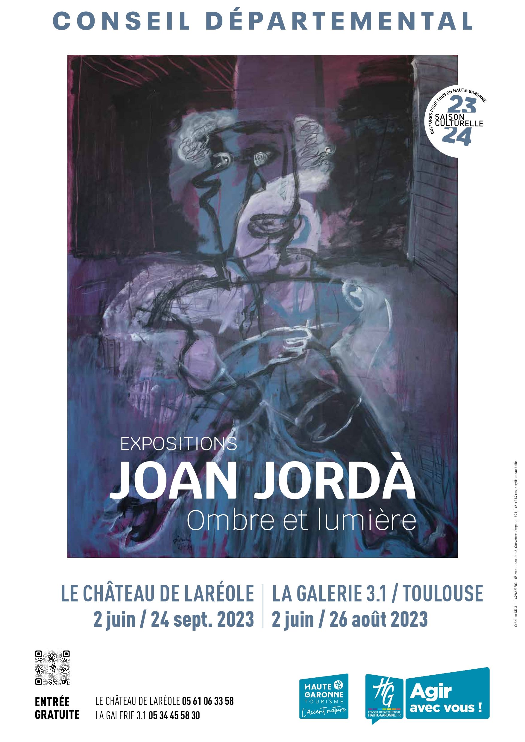 Conseil Départemental de la Haute-Garonne - Exposition Joan Jorda