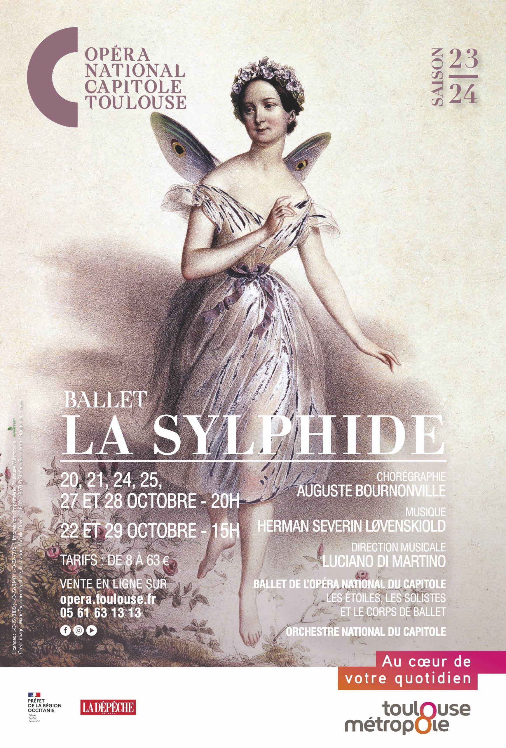 Opéra national du Capitole - La Sylphide