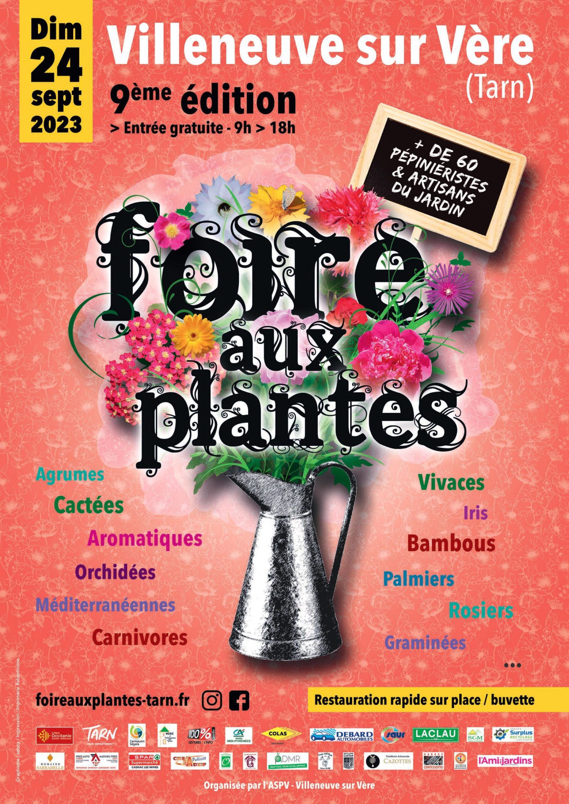 Foire aux plantes - Villeneuve sur Vère (Tarn)