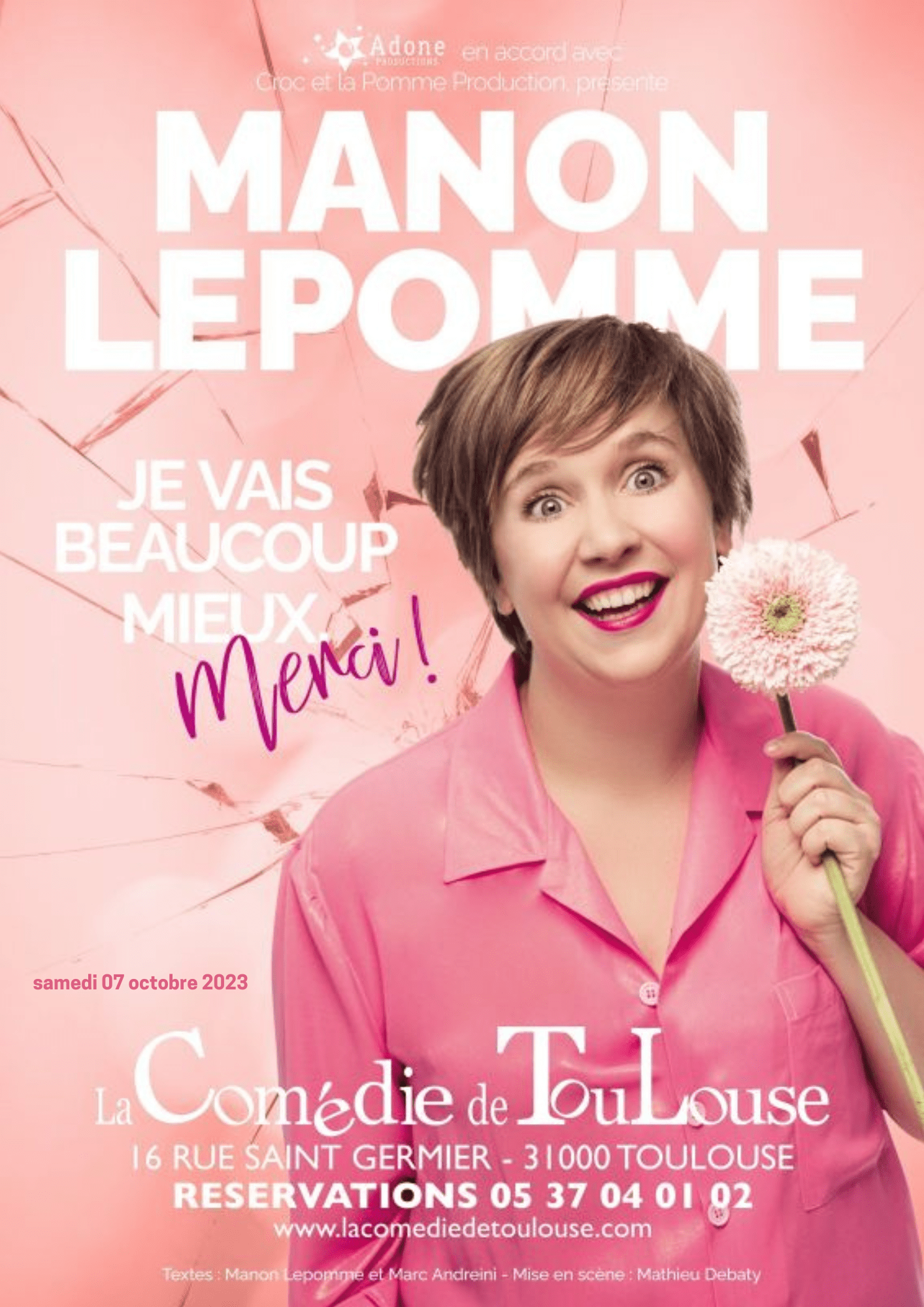 La Comédie de Toulouse - Manon Lepomme