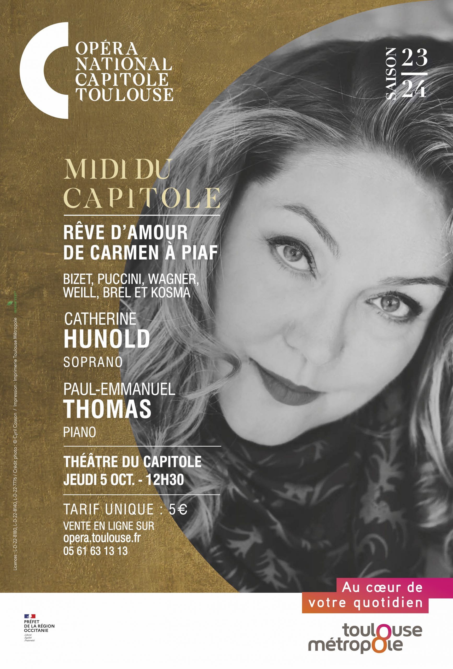 Opéra national du Capitole - Catherine Hunold