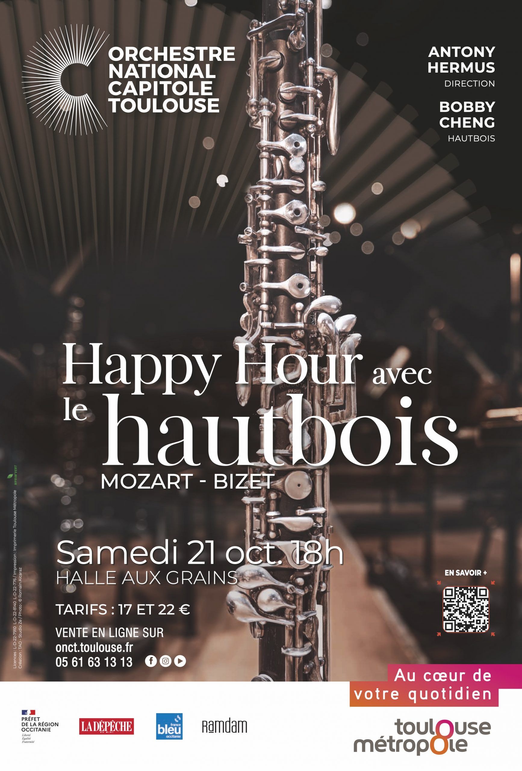 Orchestre national du Capitole - Happy Hour avec le Haubois