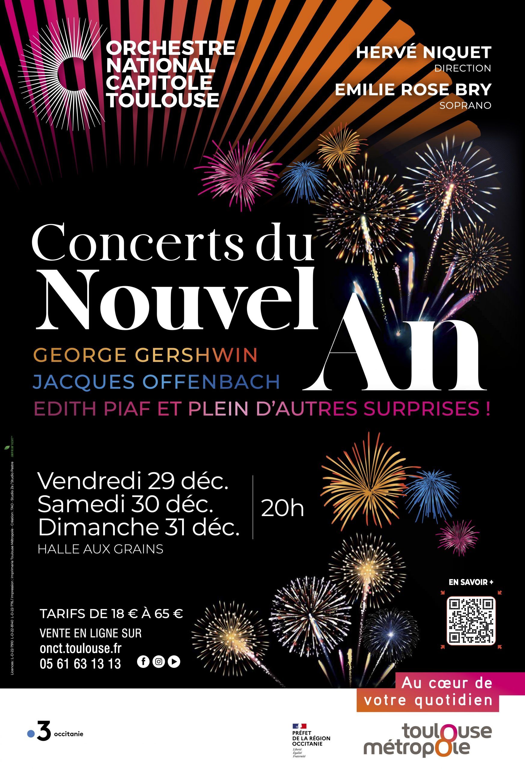 Orchestre national du Capitole - Concerts du nouvel an