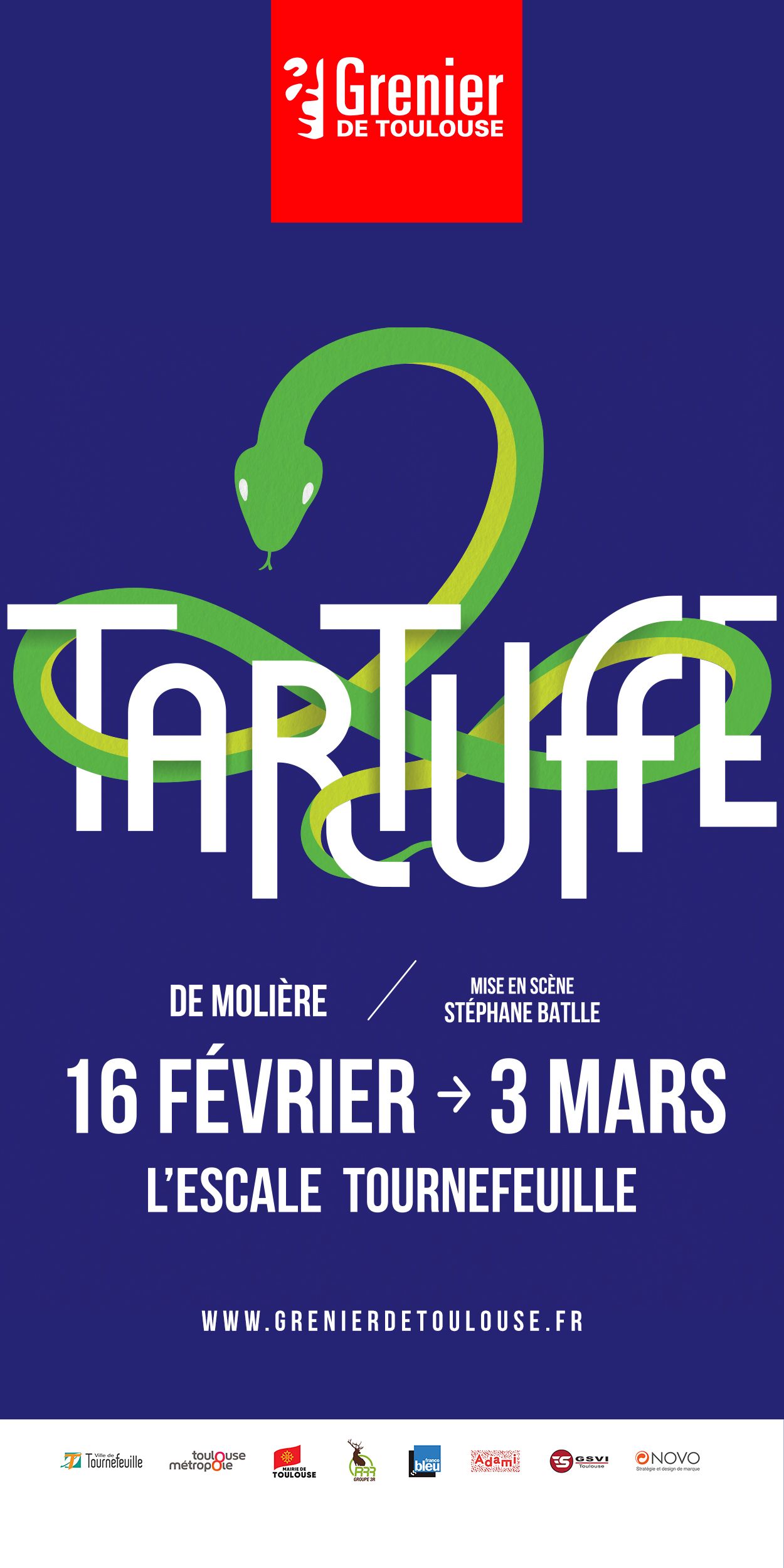 Grenier de Toulouse – Tartuffe grand format