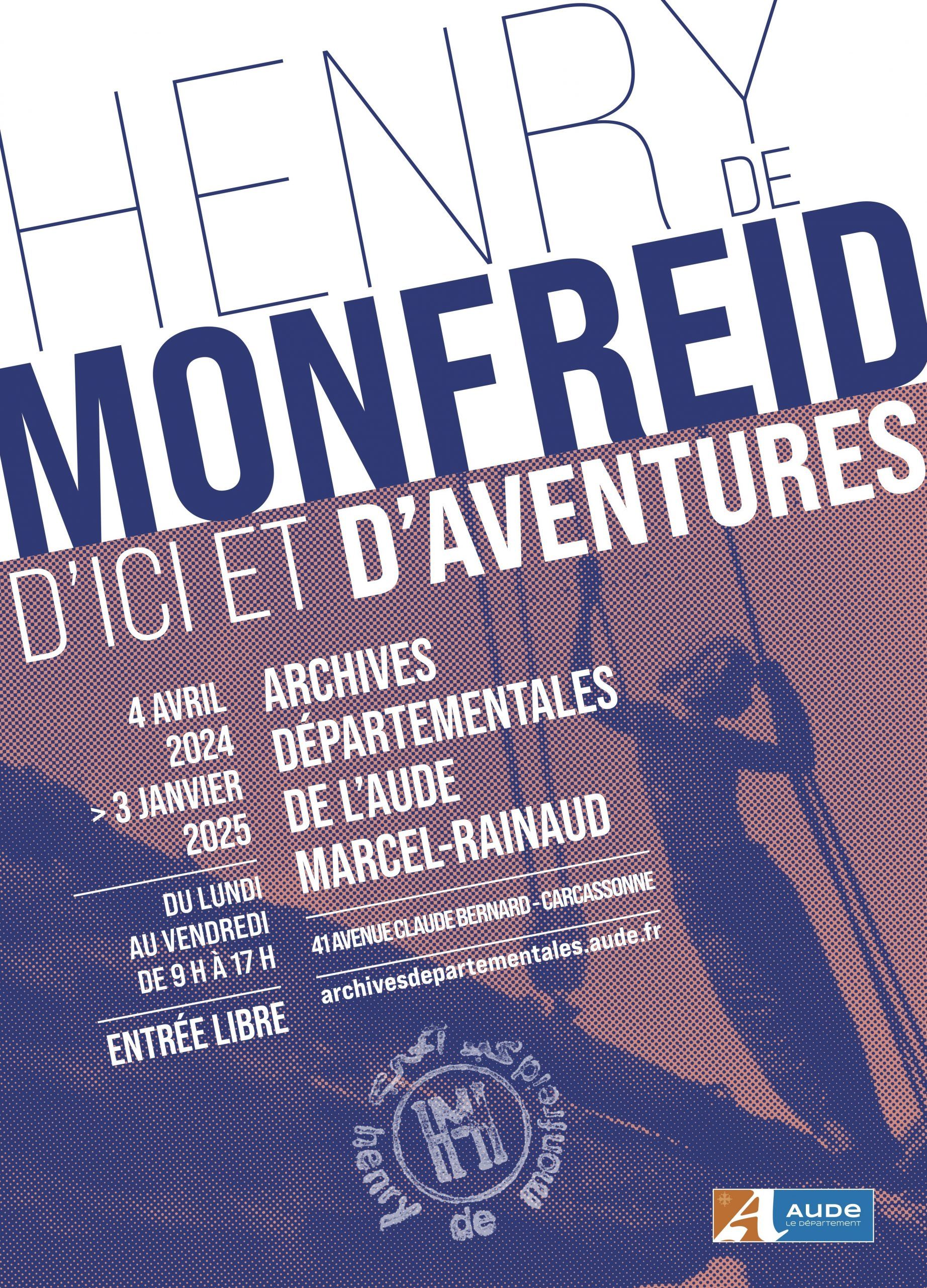 Archives Départementales de l'Aude Marcel-Rainaud - Henry de Monfreid
