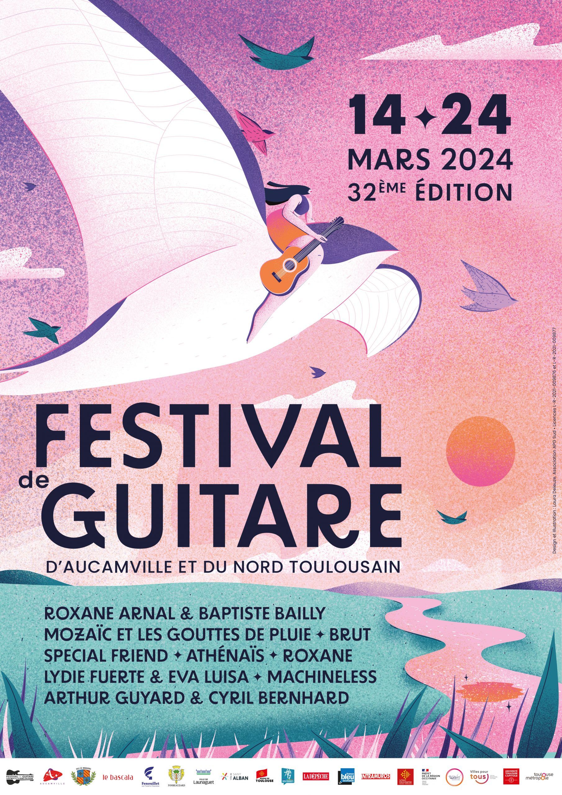 Festival de Guitare d'Aucamvile et du Nord Toulousain - Edition 2024