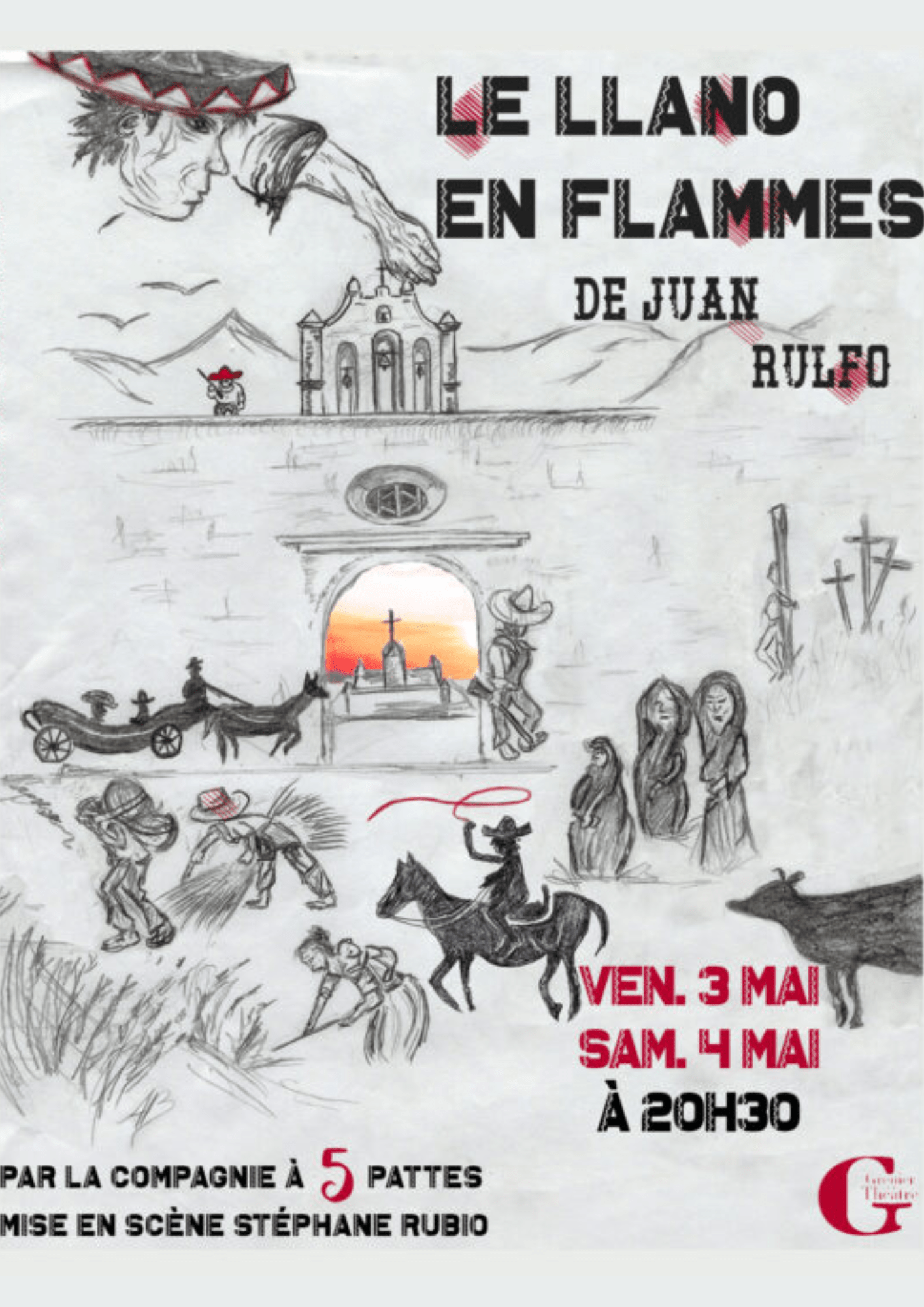 Grenier Théâtre - Le Llano en flammes