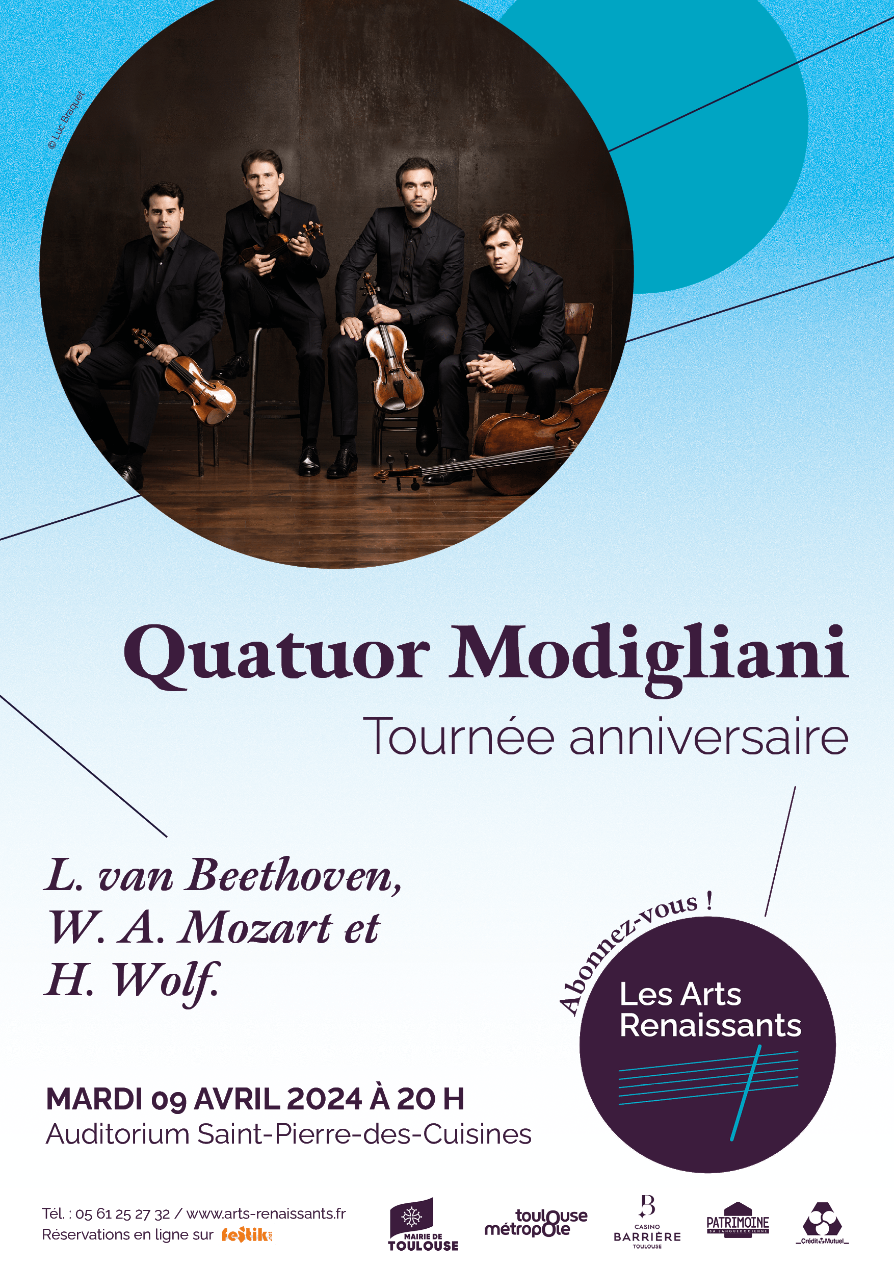 Les Arts Renaissants - Quatuor Modigliani