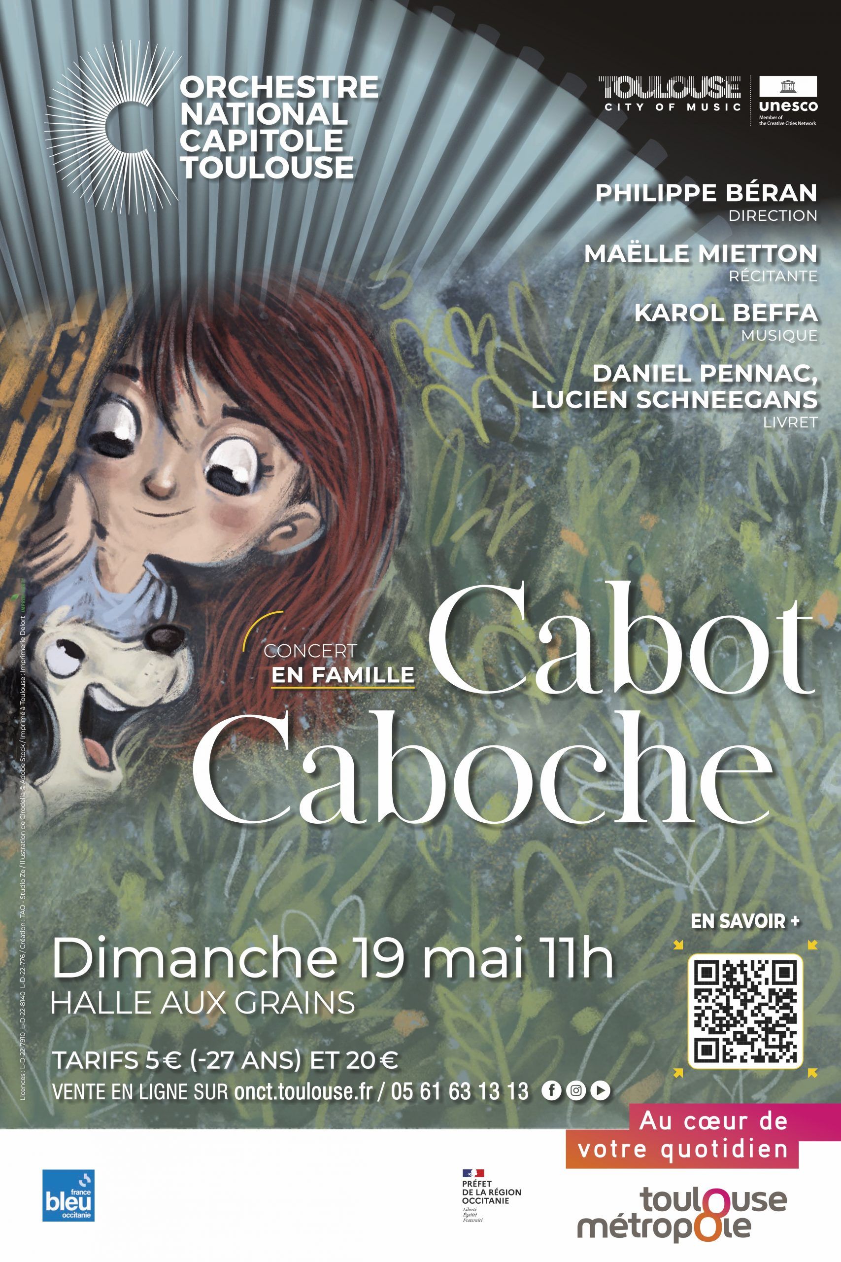Orchestre national du Capitole - Cabot Caboche