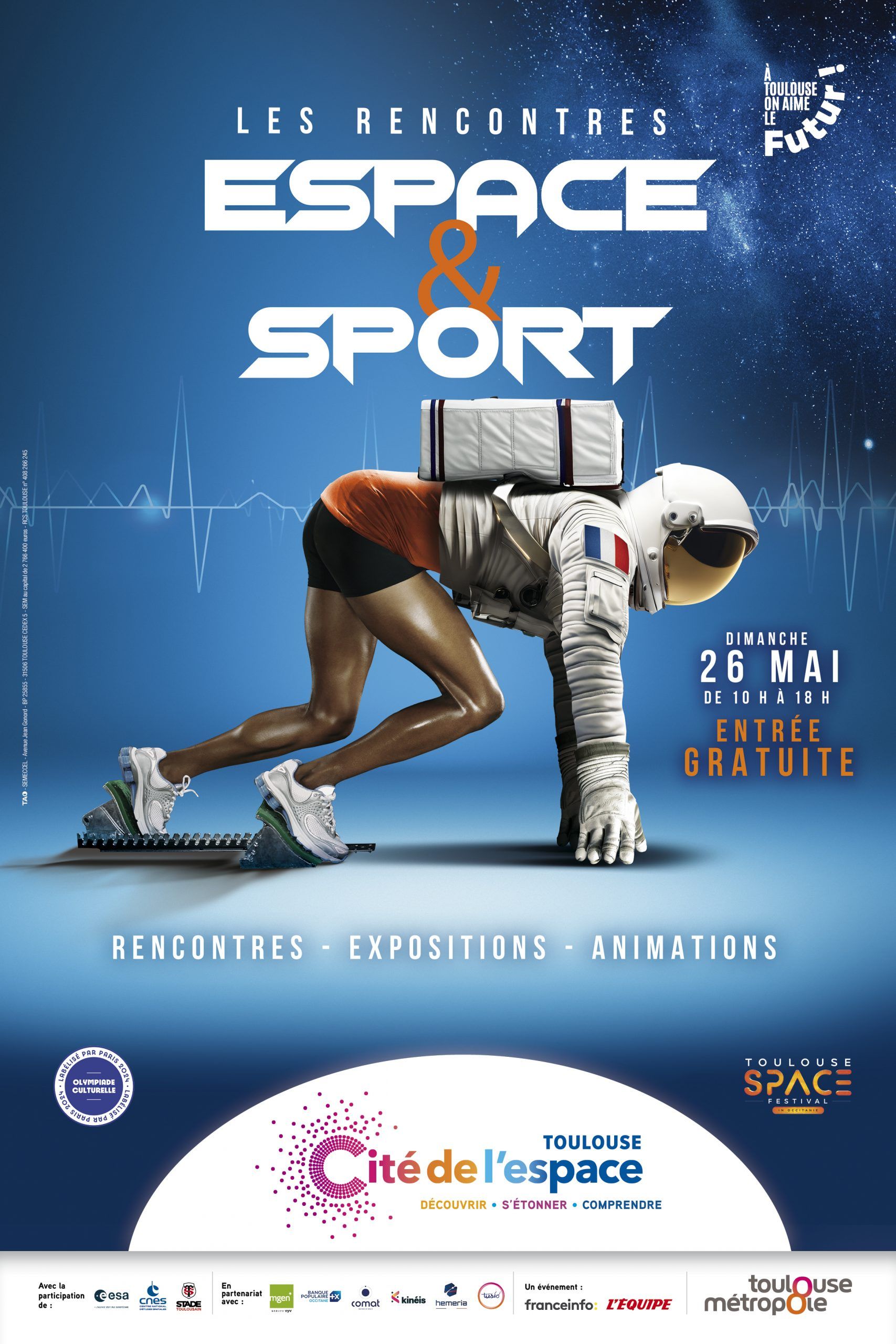 Cité de l'espace - Les Rencontres Espace & Sport