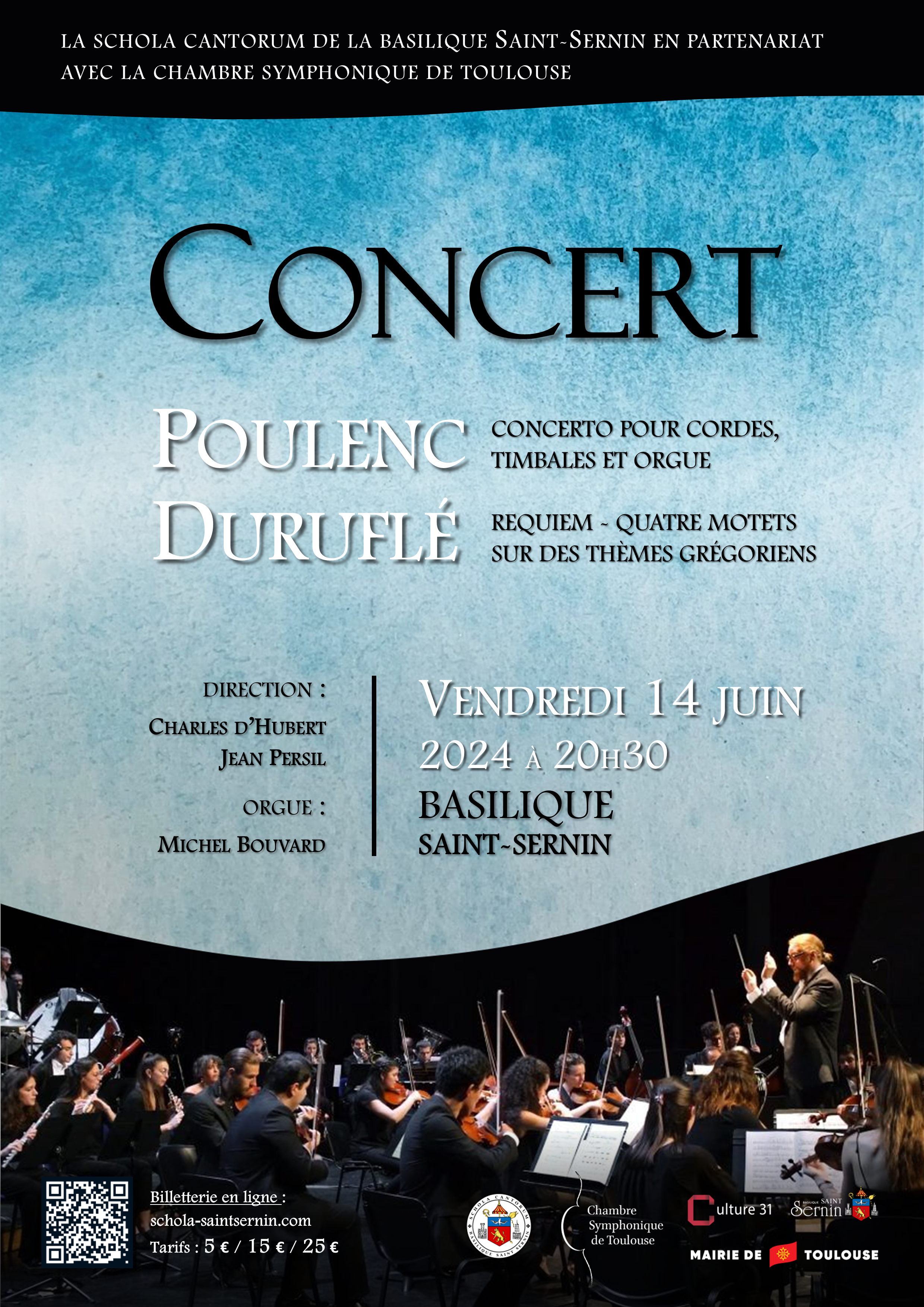 Schola Cantorum - Concert Poulenc et Duruflé