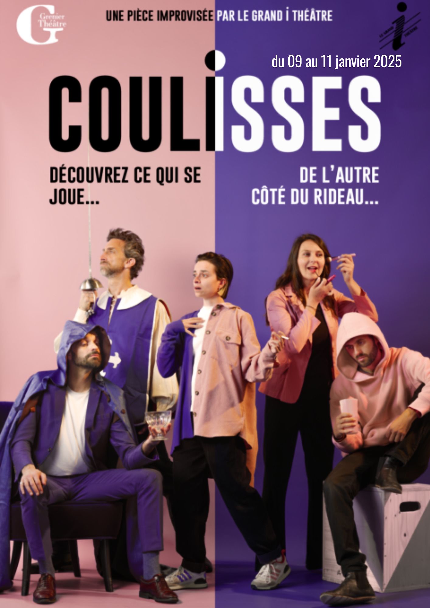 Grenier Théâtre - Coulisses