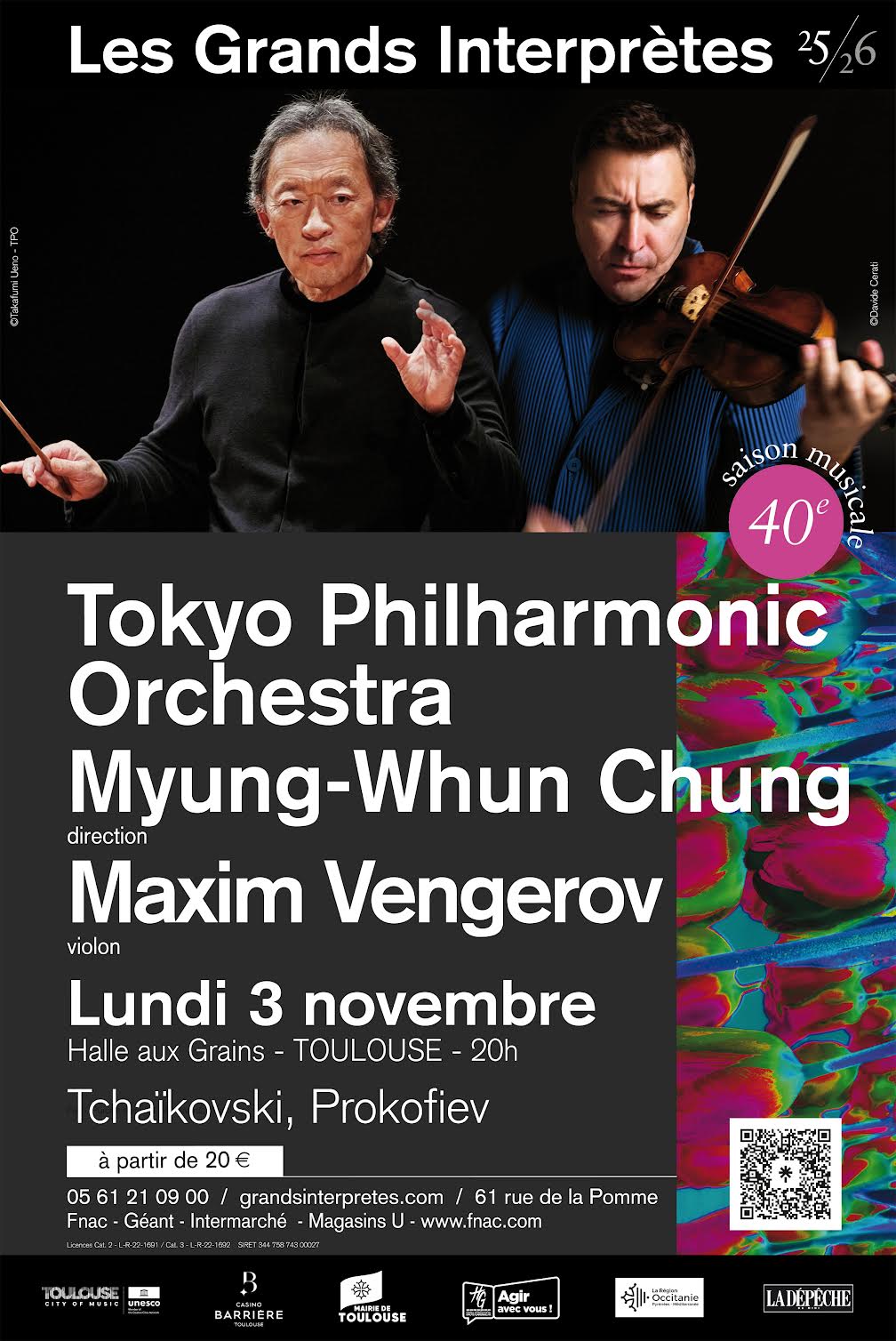 Les Grands Interprètes - Myung-Whun Chung et Maxim Vengerov