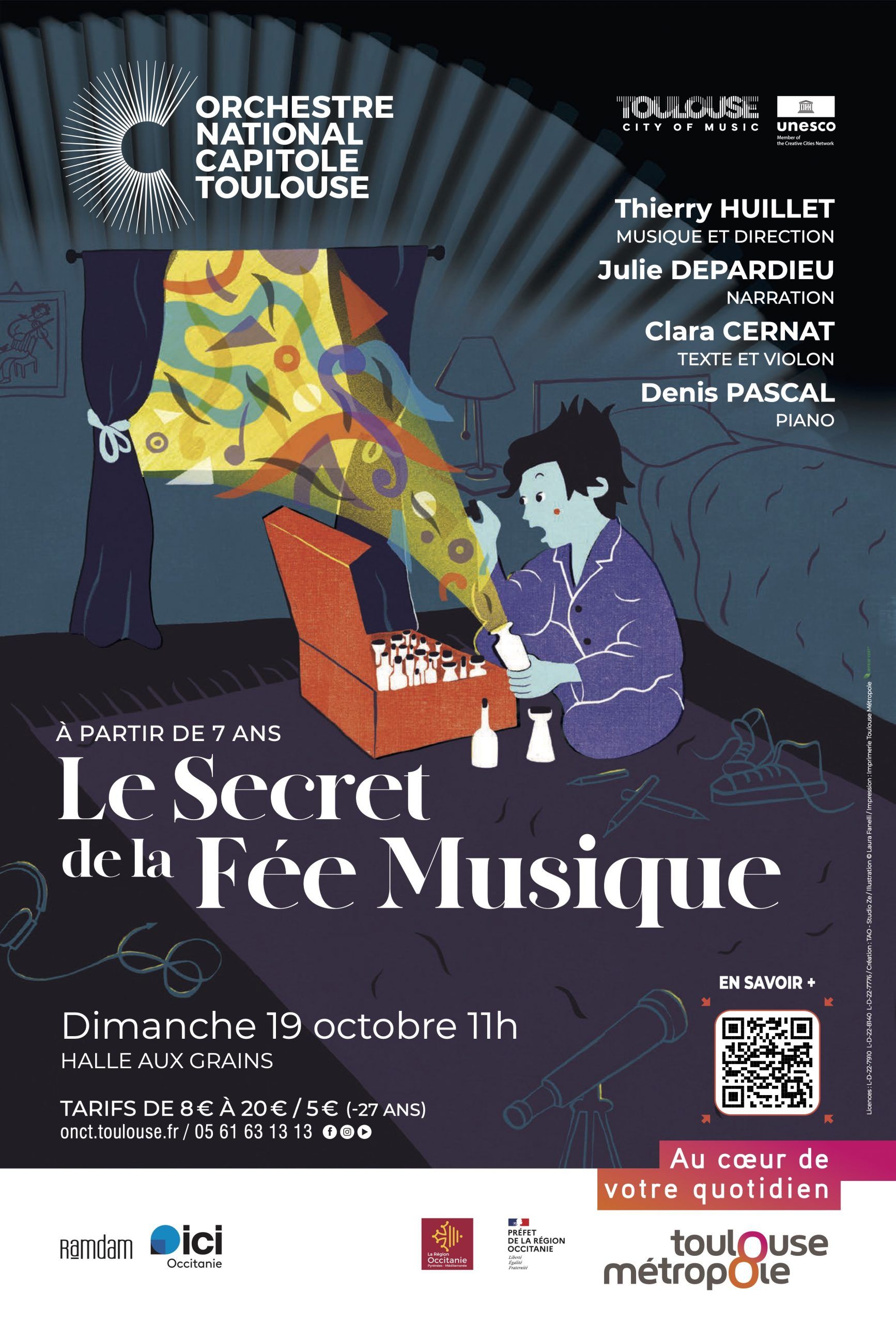 Orchestre national du Capitole - Le secret de la fée musique