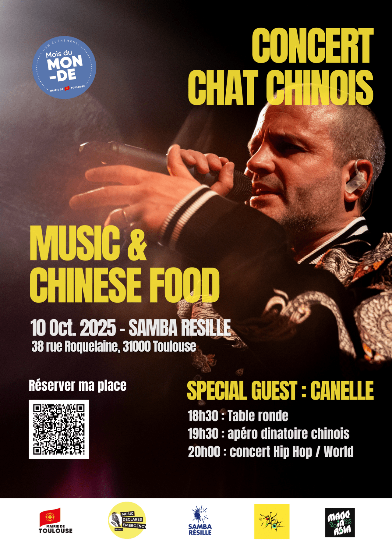 Made in Asia - Concert Chat Chinois