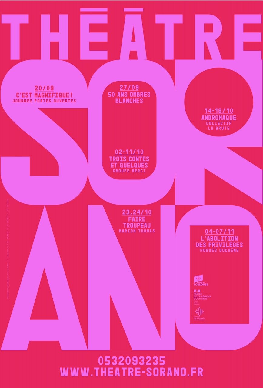 Théâtre Sorano - Saison 2025/2026